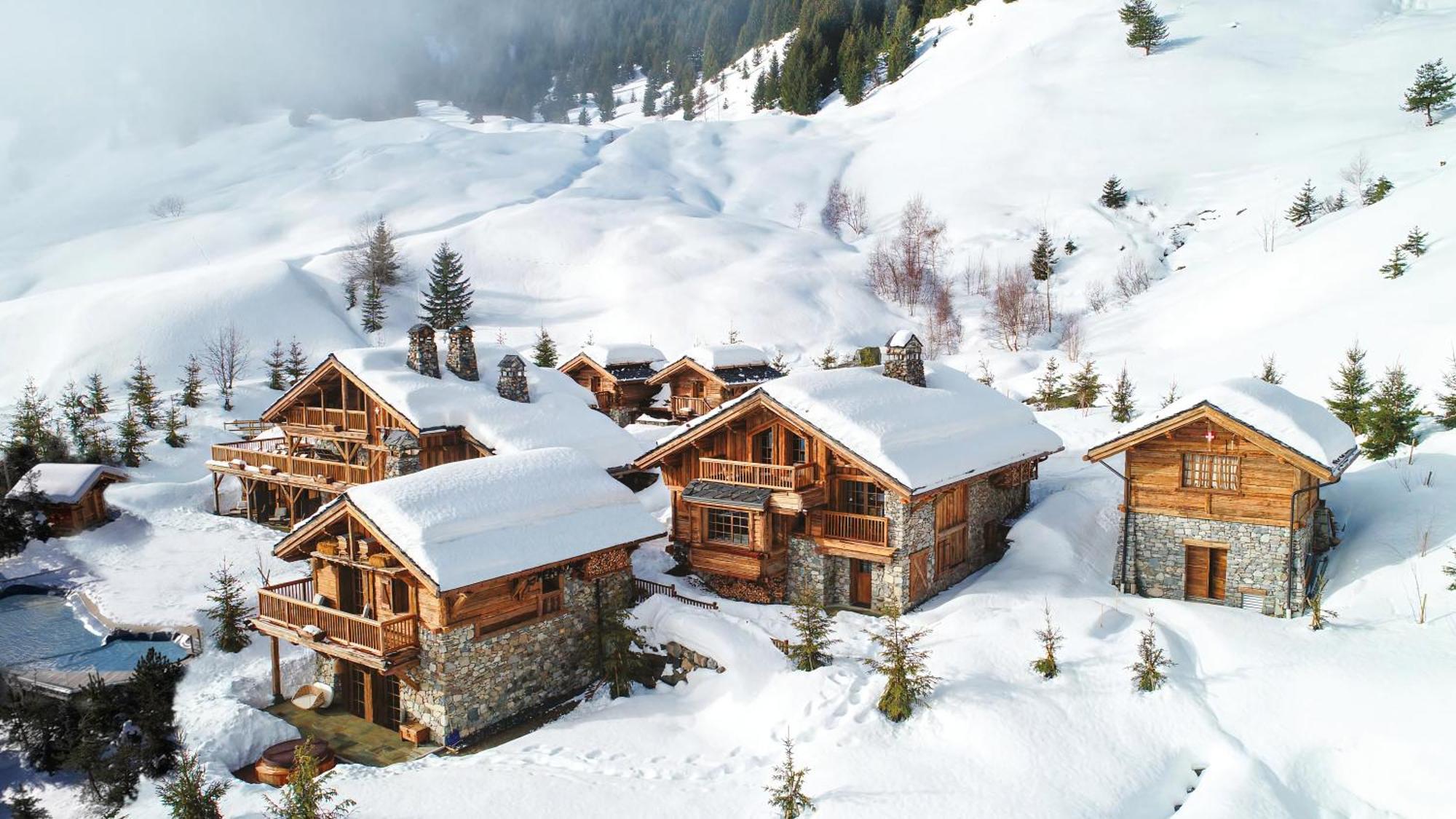 Le Refuge De La Traye Villa Méribel Exterior foto